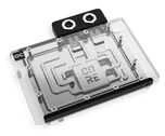 Alphacool Core vandens blokas RTX 5080 su akriliniu korpusu