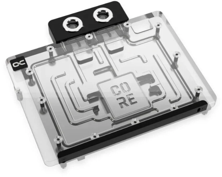 Alphacool Alphacool „Core GeForce RTX 5080 Phantom“ / „GameRock“ GPU vandens aušinimas, ARGB su galine plokšte - akrilas
