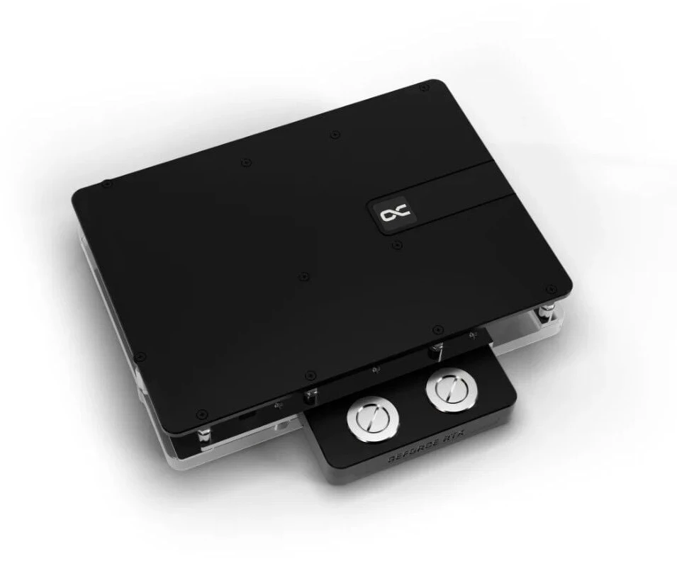 Alphacool Alphacool „Core GeForce RTX 5080 Phantom“ / „GameRock“ GPU vandens aušinimas, ARGB su galine plokšte - akrilas