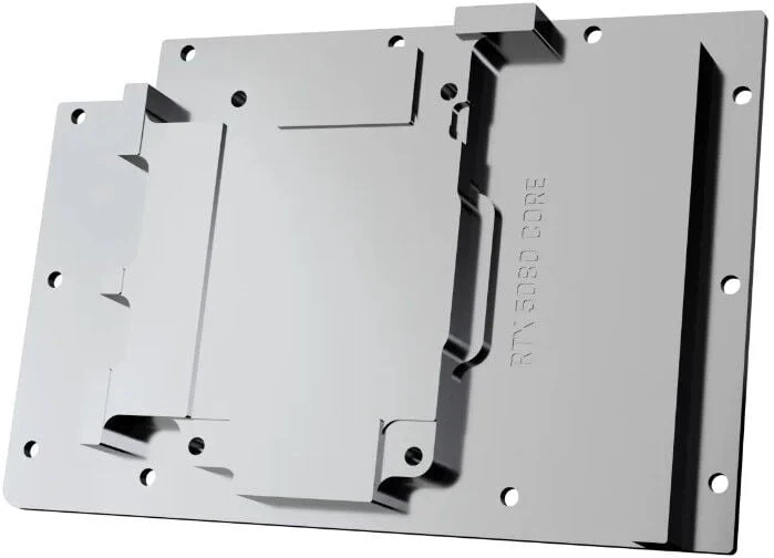 Alphacool branduolių „GeForce RTX 5080 Reference GPU Vanduo“ aušintuvas, ARGB, su galine plokšte · akrilas
