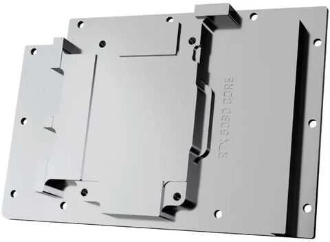 RTX 5080 vandens aušintuvo backplate nugarėlė