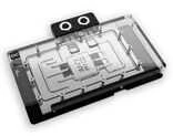„Alphacool Core GeForce RTX 5080“ ir „5070 Ti TUF GPU Vanduo“ aušinimas, ARGB, su galine plokšte · akrilas