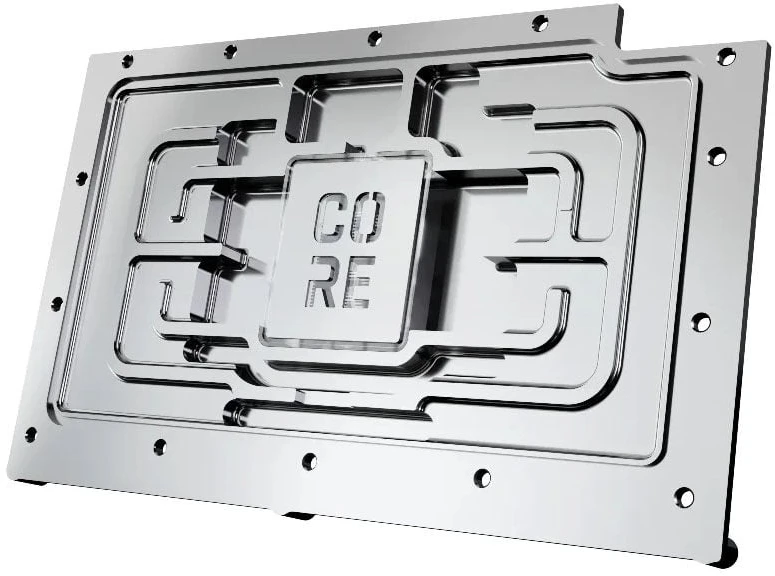 Alphacool Core Geforce RTX 5090 Epic-X GPU blok wodny, ARGB, su tylną płytką - akryl
