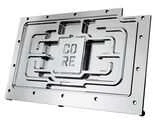 „Alphacool Core GeForce RTX 5090 Epic-X GPU“ vandens blokas, ARGB, su galine plokšte - akrilas