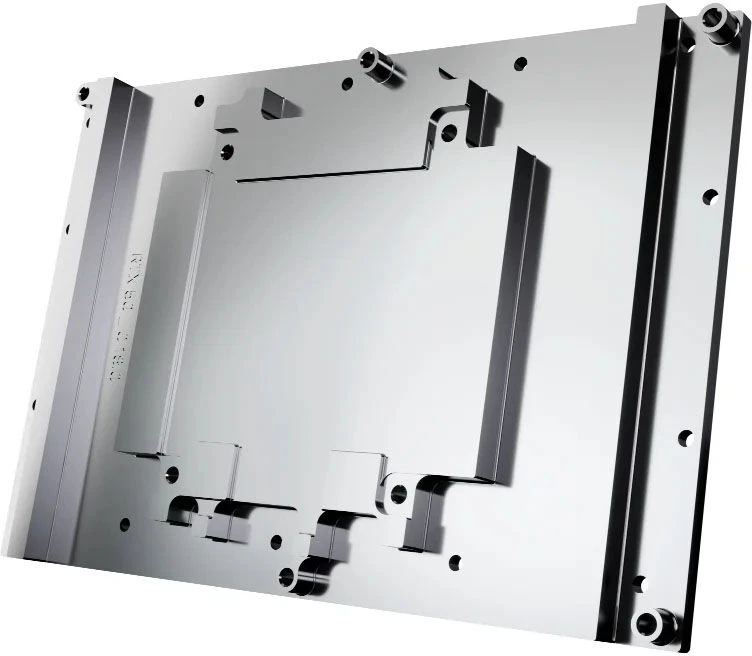 „Alphacool Core GeForce RTX 5090 Gaming“ + „Windforce“ vandens blokas, galinė plokštė – akrilas, juodas