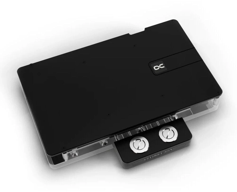 „Alphacool Core GeForce RTX 5090 Reference GPU Vanduo“ aušintuvas, ARGB, su galine plokšte · akrilas