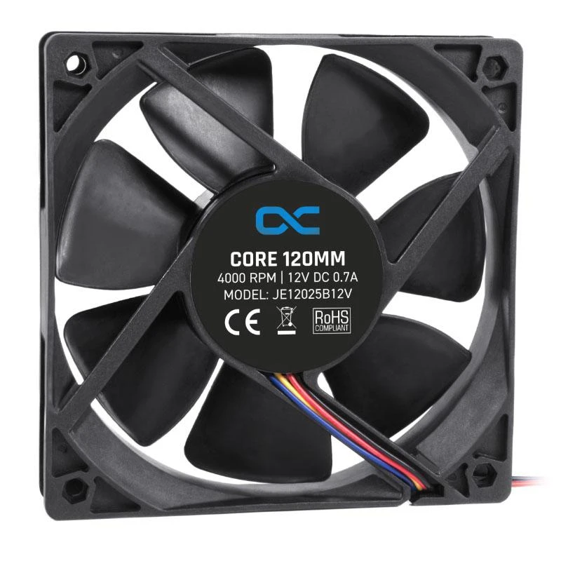 Alphacool Core 120mm ventiliatorius – techninė pusė