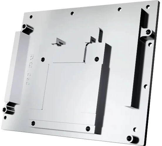 „Alphacool Core RX 9070 Aorus Elite GPU“ vandens blokas, ARGB, su galine plokšte - akrilas