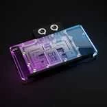 „Alphacool Core RX 9070 Hellhound/Reaper/Pulse/Pure GPU Vanduo Block“, ARGB, su galine plokšte · akrilas
