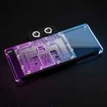 Alphacool Core RX 9070 aušinimo blokas su violetiniu ARGB
