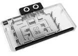 Alphacool Core RX 9070 vandens blokas, skaidrus akrilas