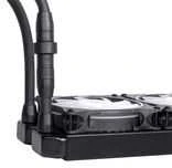 Alphacool Eisbaer 360 radiatoriaus jungtys ir žarnos