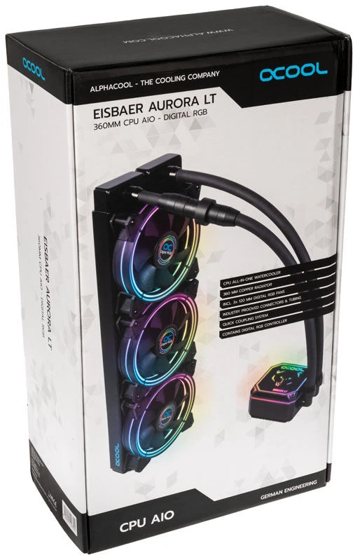 Alphacool Eisbaer Aurora LT360 vandens aušinimas (11679)