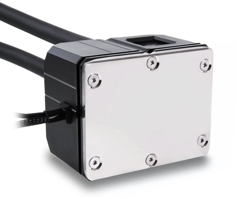 „Alphacool 13074“ kompiuterio aušinimo sistema, procesorius, viskas viename skysčio aušintuvas, 12 cm, Juodas, 1 vnt.