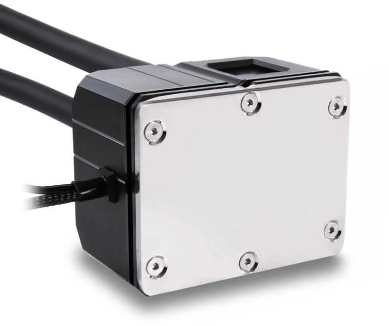 „Alphacool 13074“ kompiuterio aušinimo sistema, procesorius, viskas viename skysčio aušintuvas, 12 cm, Juodas, 1 vnt.