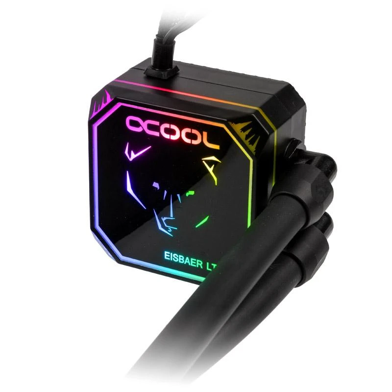 Alphacool Eisbaer LT360 aušinimo blokas su RGB LED