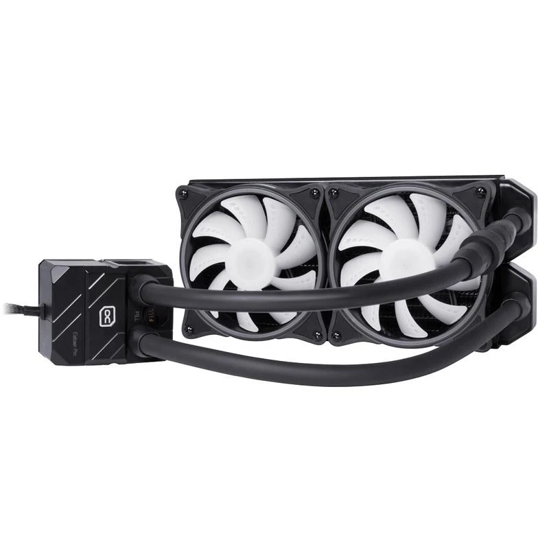 Alphacool Eisbaer Pro Aurora 240 – aušinimo blokas su ventiliatoriais