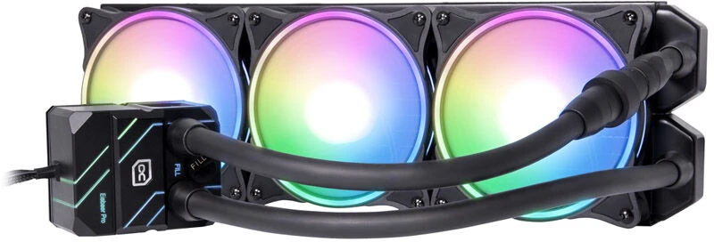 Alphacool Eisbaer Pro Aurora 360 Procesorius Viskas viename skysčių aušintuvas 12 cm Juodas, Baltas 1 vnt.