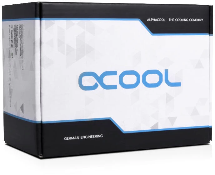 Alphacool „Aurora D5“ 150 mm ledų puodelis, įskaitant Alphacool VPP „Apex D5“ – acetalį/stiklą