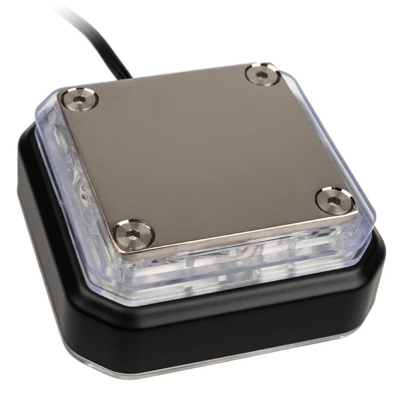 Alphacool Eisblock XPX Aurora CPU – Acryl Juodas Digital RGB