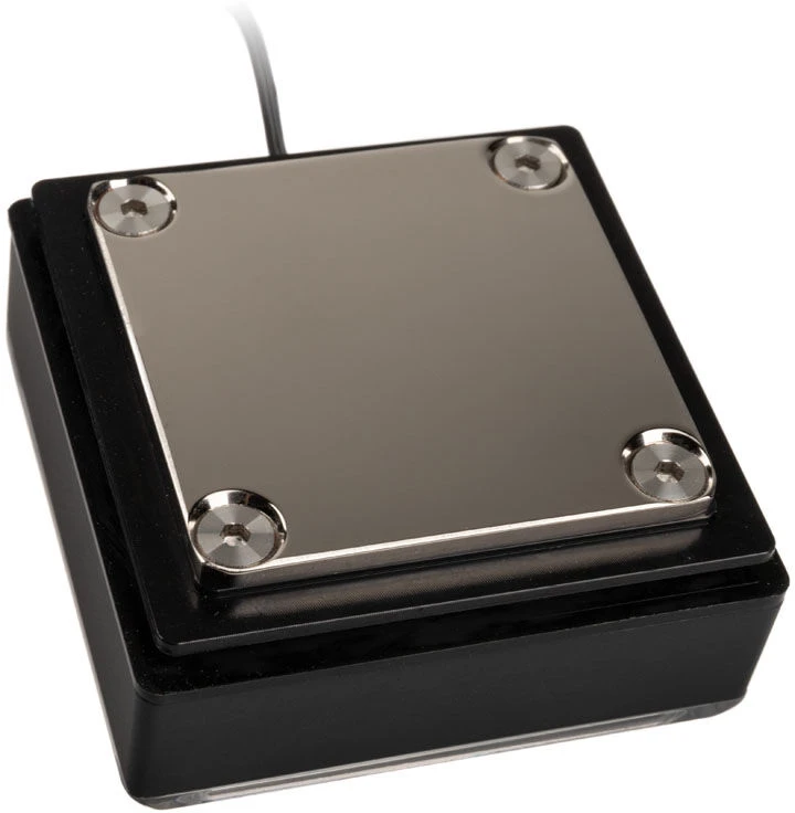 Alphacool Eisblock XPX Aurora Edge CPU – Acrylic Juodas Digital RGB