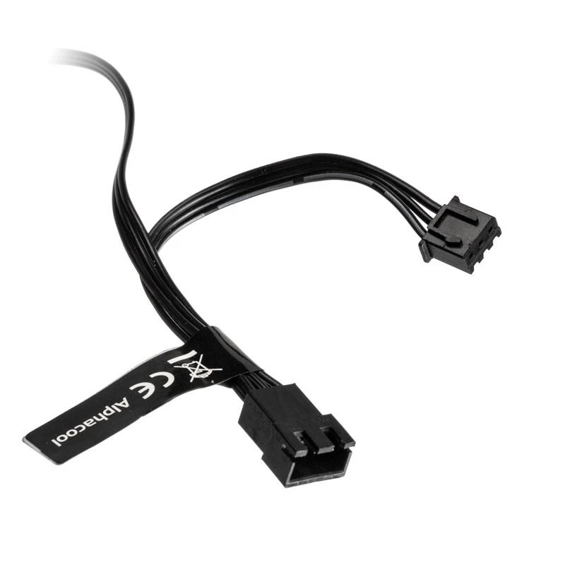 Alphacool Eisblock XPX Aurora Pro CPU – Acrylic Juodas Digital RGB