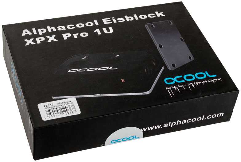 Alphacool Eisblock XPX Pro 1U CPU aušintuvas – AMD/Intel
