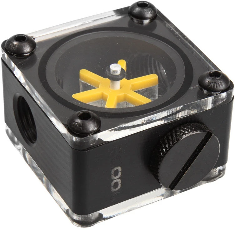 „Alphacool“ oro srauto indikatorius G1/4 kvadratinis – acetalis