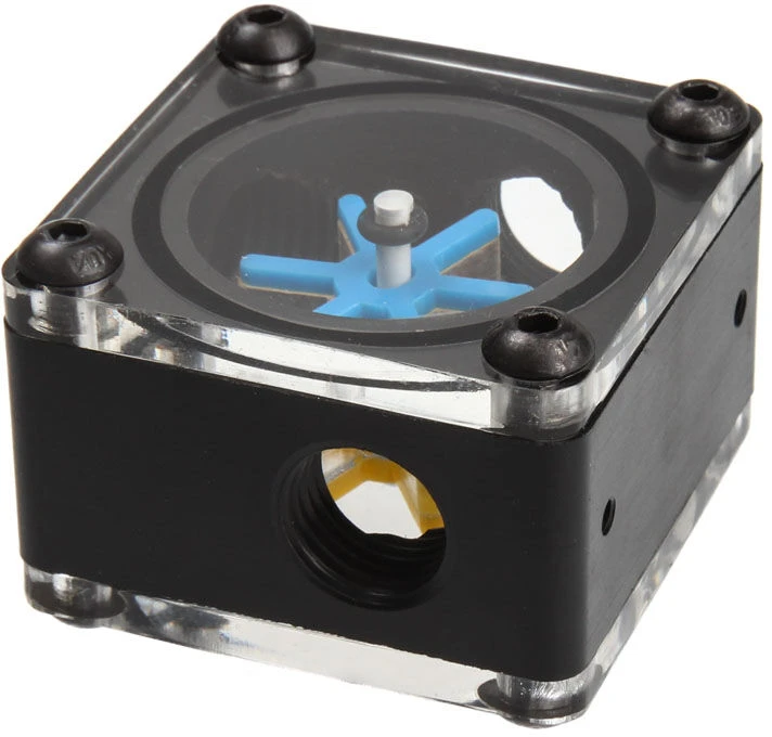 „Alphacool“ oro srauto indikatorius G1/4 kvadratinis – acetalis