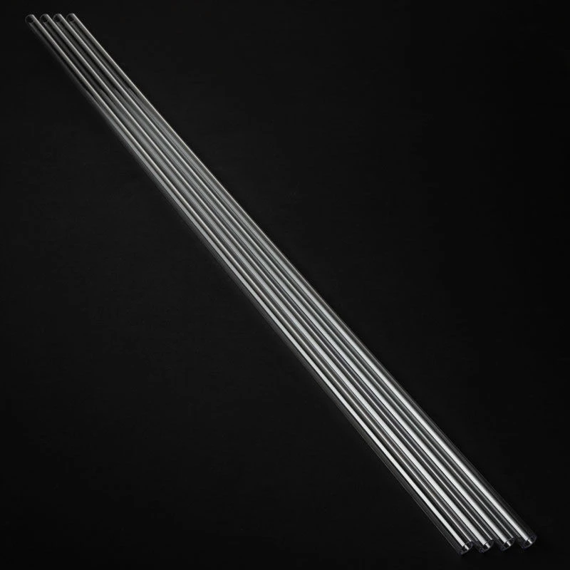 Alphacool Ice Tube 13/10mm kieto vamzdelio PETG – skaidrus, 80cm (4 vnt.)