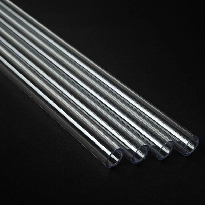 Alphacool Ice Tube 13/10mm kieto vamzdelio PETG – skaidrus, 80cm (4 vnt.)