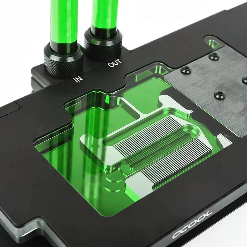 Alphacool Ice Vanduo Crystal Žalias UV aktyvus, 1000ml paruoštas naudoti mišinys – žalias