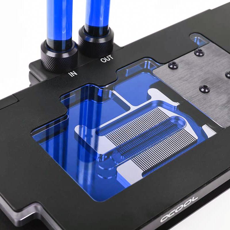 Alphacool Ice Vanduo Crystal Mėlyna, 1000ml Ready Mix – mėlynas
