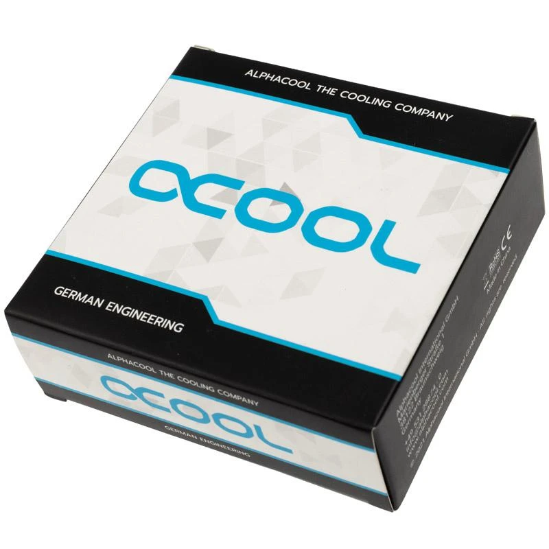 Alphacool Eiszapfen 13 mm kieto vamzdžio suspaudimo jungtis G1/4, 6 paketų – juodas