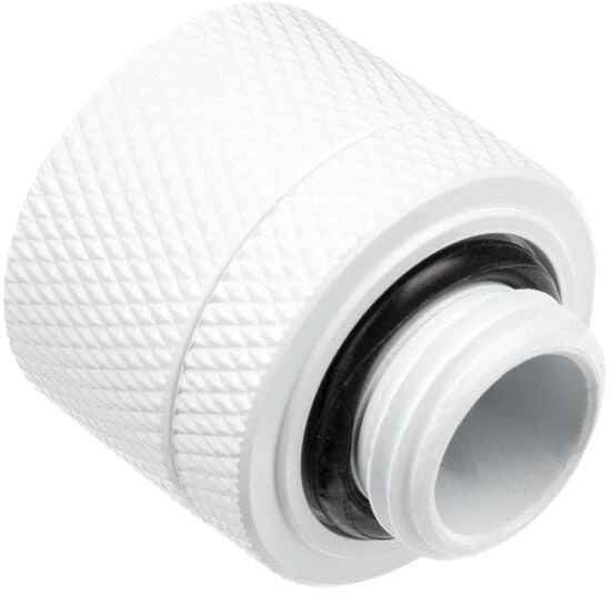 Alphacool Eiszapfen 16/10 mm Įsukama jungtis G1/4 – baltas