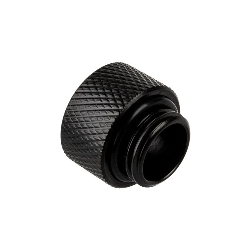„Alphacool“ jungties adapteris, tiesus G1/4 colio lizdas į G1/4 colio kištuką, juodas