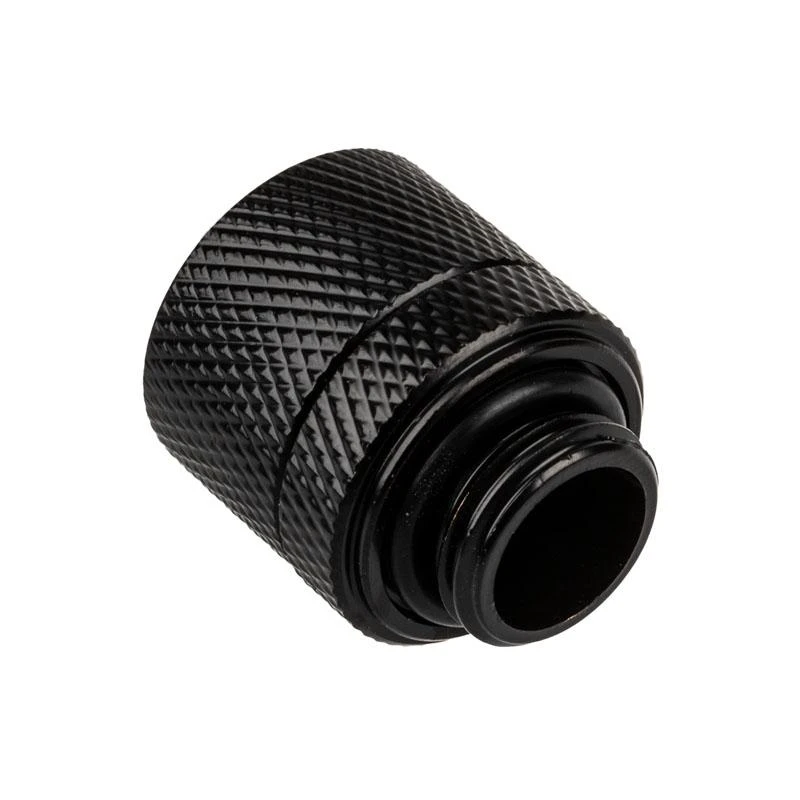 „Alphacool Eiszapfen“ tiesi jungtis, G1/4 colio vidiniu sriegiu į 13/10 mm juodą
