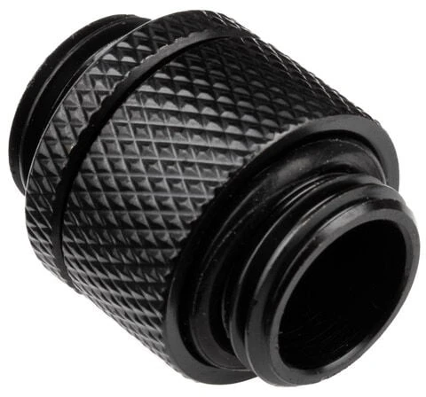 „Alphacool“ dvigubas rotacinis adapteris su G1/4 lizdu į G1/4 lizdą, juodas