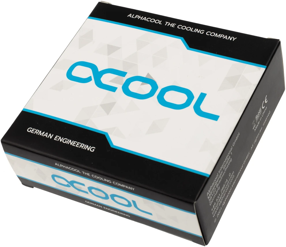 Alphacool Eisfrost L pasukama jungtis G1/4 moteriai G1/4 moteriai – 4 vnt baltas