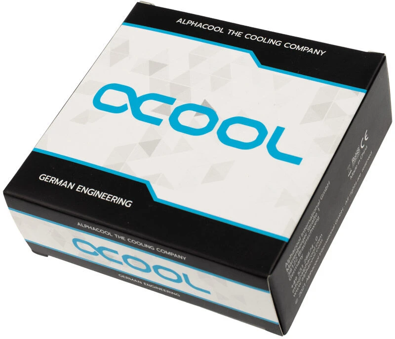 „Alphacool Eiszapfen Pro“ jungtis, 13 mm kietas vamzdelis, G1/4, 6 vnt. pakuotėje, chromuotas
