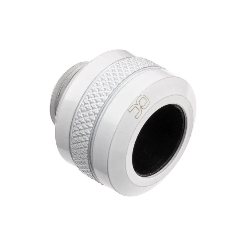 Baltas Alphacool Eiszapfen PRO 13mm kieto vamzdžio sujungimas