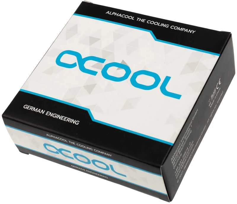 „Alphacool Eiszapfen Pro“ jungtis, 16 mm kietas vamzdelis, G1/4, 6 vnt. pakuotėje, chromuotas