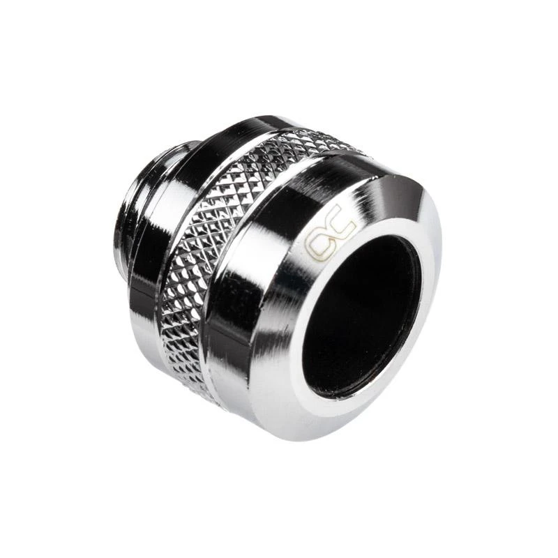 „Alphacool Eiszapfen Pro“ jungtis, 13 mm kietas vamzdelis, G1/4, 6 vnt. pakuotėje, chromuotas