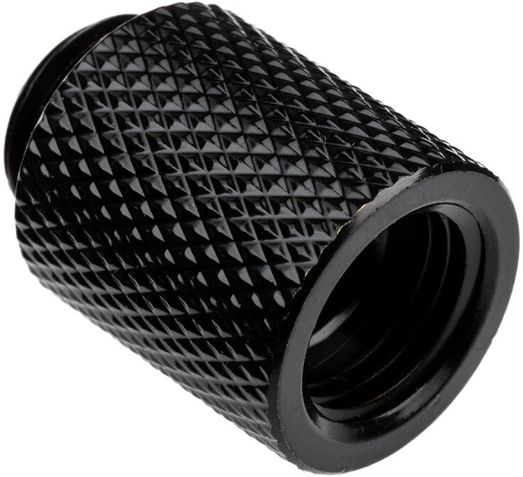 „Alphacool“ jungties prailgintuvas, 20 mm, G1/4 lizdas - G1/4 kištukas, juodas