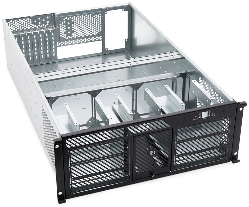 Alphacool ES 4U – 19" – ServerRack – paruoštas aušinimui vandeniu