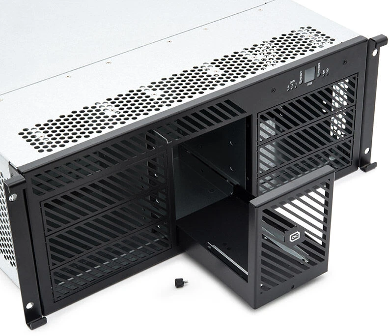 Alphacool ES 4U – 19" – ServerRack – paruoštas aušinimui vandeniu