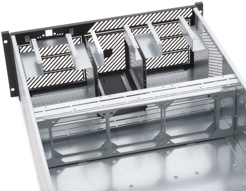 Alphacool ES 4U – 19" – ServerRack – paruoštas aušinimui vandeniu