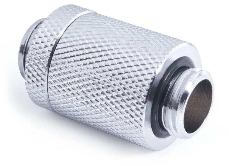 Alphacool ES D-Plug 25,5-40,5mm, G1/4 AG auf G1/4 AG – chromuotas