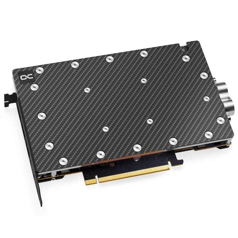 Alphacool RTX 4090 vandens blokas su backplate