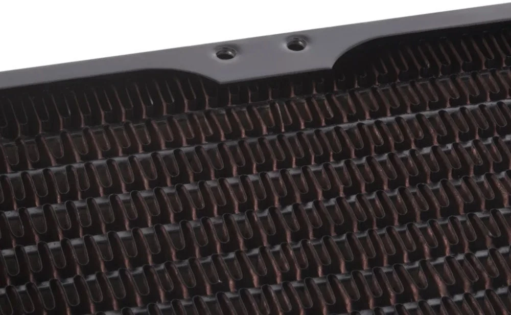 „Alphacool ES HPE-60 X-Flow“ radiatorius, varinis, Ø 320 mm, juodas